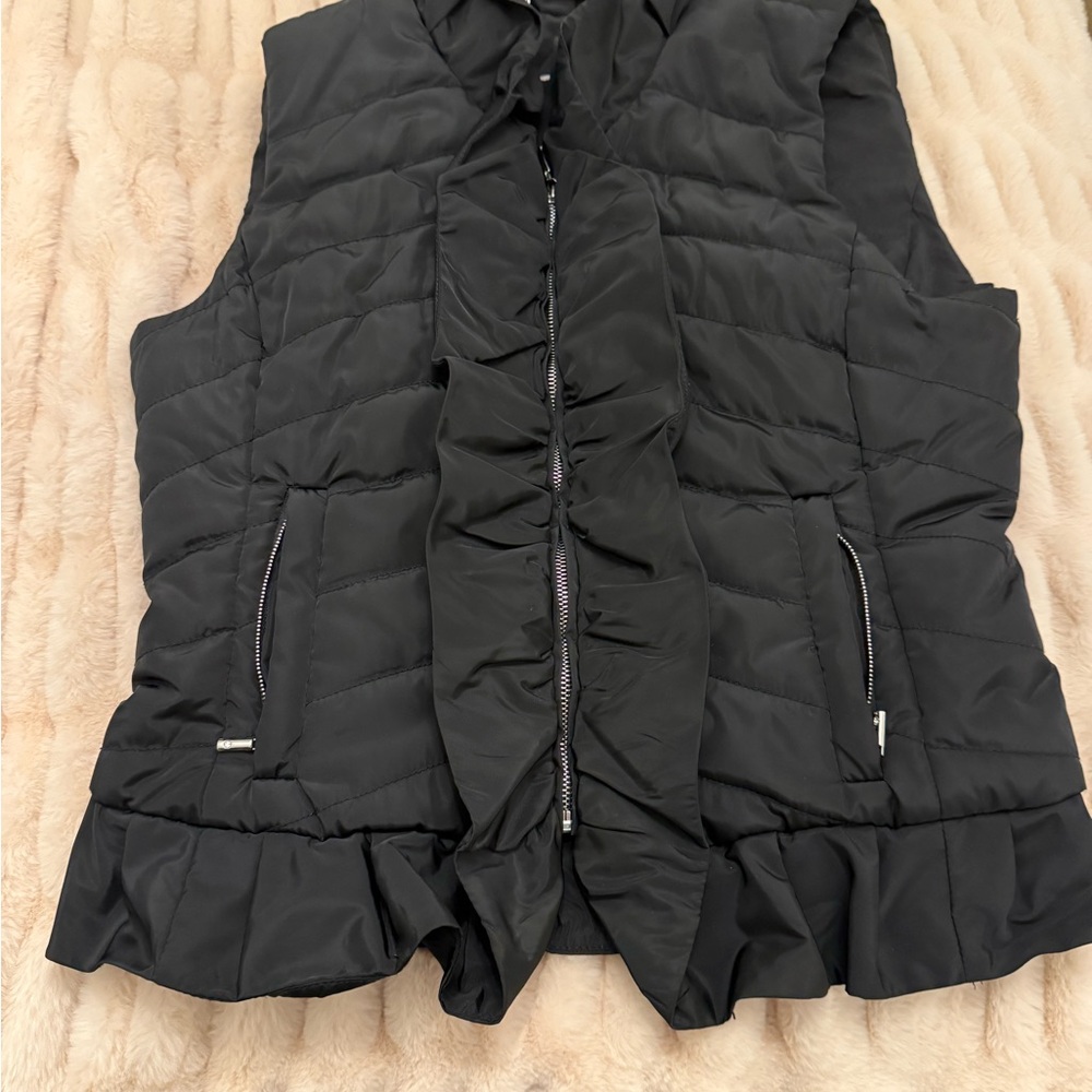 White House Black Market Black  Women's Puffer Vest